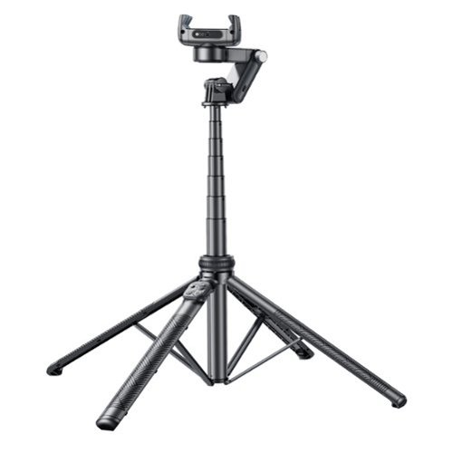Cluzine - Smart Tracking Phone Camera Stabilizer, Multifunctional Remote Control, 360° Rotation Balance Handheld Mount-Front_Standard 