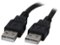 Cables to Go - C2G 28105 USB Cable - USB 2.0 A Male to A Male Cable, Black (3.3 Feet, 1 Meter)-Front_Standard