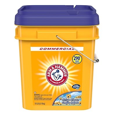 Arm & Hammer - HE Powder Laundry Detergent, Crisp Clean, 290 Loads, 18 lb. (CDC3320001001)