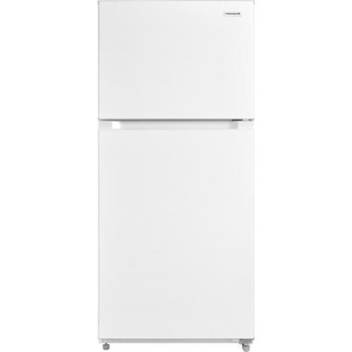 Frigidaire - 19 Cu. Ft. Garage Ready Top Freezer Refrigerator - White