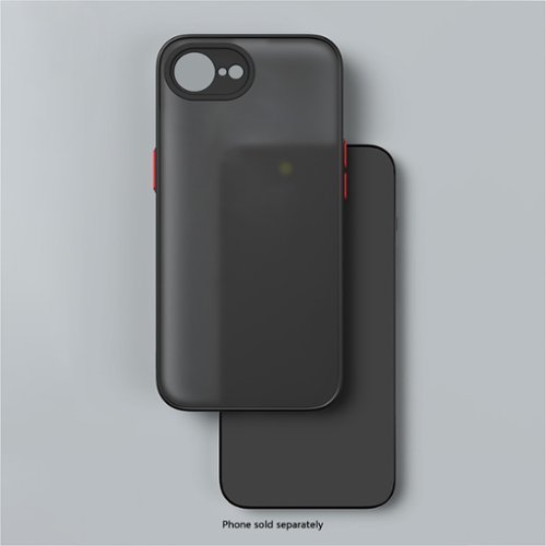 SaharaCase Venture Series Slim Case for Apple iPhone 16e - Scorpion Black WORLDWIDE DELIVERY