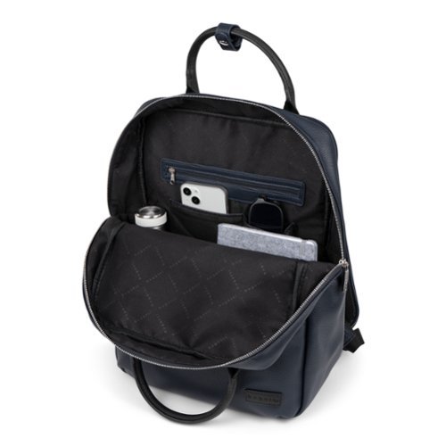 Bugatti Contrast Backpack - Navy WORLDWIDE DELIVERY