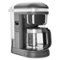 KitchenAid - KitchenAid® 12 Cup Drip Coffee Maker with Spiral Showerhead - KCM1208 - Matte Charcoal Gray-Front_Standard 