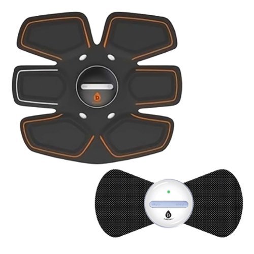 Pursonic - Wireless Muscle Stimulator & Abdominal Toning Massager Set - Multicolor-Front_Standard 