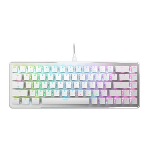 ROCCAT Vulcan II Mini – 65% Wired Gaming Keyboard With Customizable AIMO RGB Illumination - White GLOBAL SHIPPING