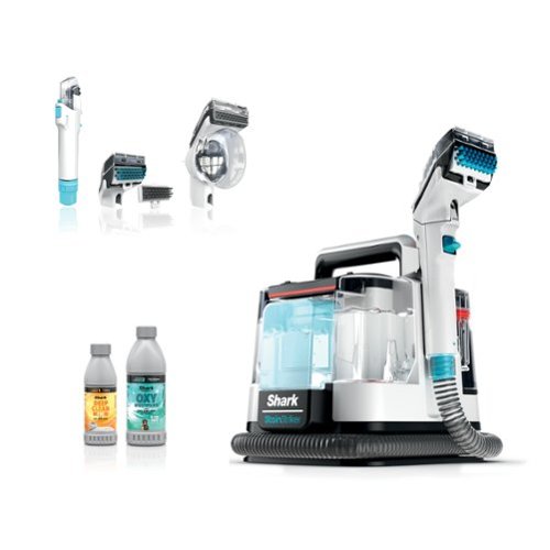  Shark - StainStriker Portable Carpet &amp; Upholstery Cleaner - Spot, Stain, &amp; Odor Eliminator - White