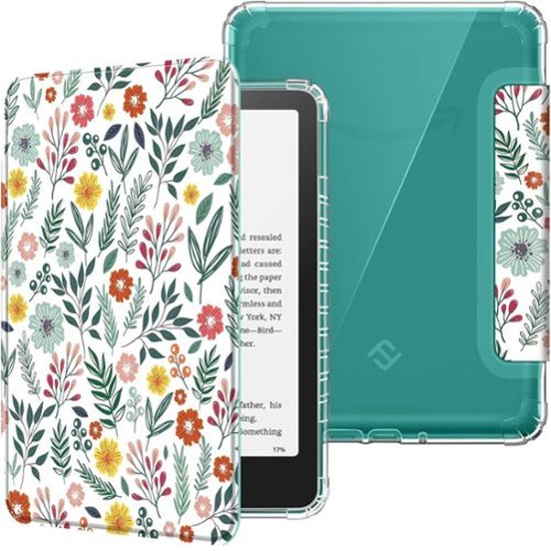 Kitcheniva - Soft Transparent Case For 7 Inch Kindle Paperwhite 12th 2024 Protective Shell - Spring Bloom-Front_Standard 