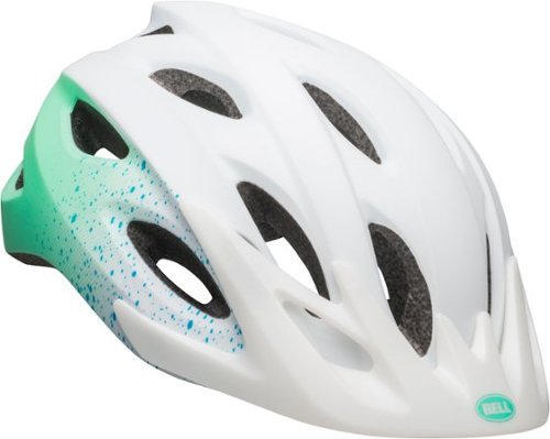 Bell Summit Helmet for Bike and Scooter - Youth - White Galxay INTERNATIONAL SHIPPING