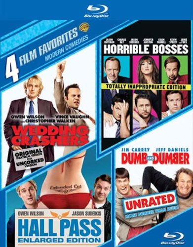  Modern Comedies: 4 Film Favorites [4 Discs] [Blu-ray]