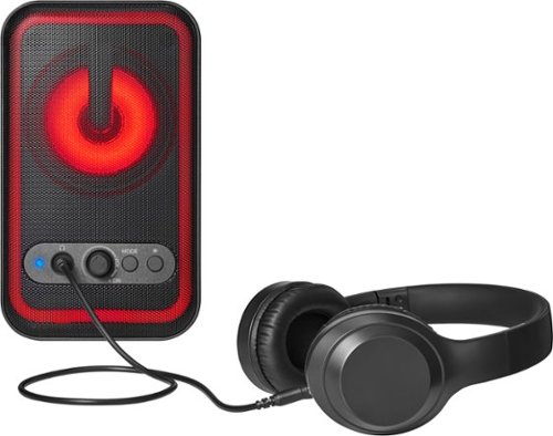 Insignia™ 2.0 Bluetooth Computer Speakers with RGB Lighting (2-Piece) - Black SHOP ONLINE