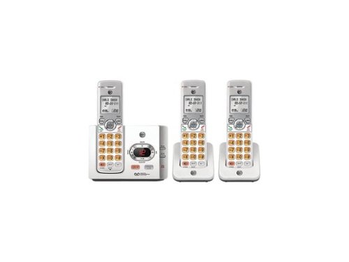 VTech - AT&T EL52315 DECT 6.0 Cordless Answering System with Caller ID/Call Waiting (3 Handsets) - White-Front_Standard 
