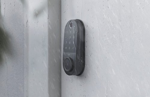 TP-Link Tapo DL110 Smart Wi-Fi Deadbolt Lock - Lock/Unlock using Keypad, App, or Fingerprint Recognition - Replaces Most Locks - Black BUY ONLINE
