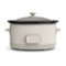 Bella - 6-qt. Programmable Slow Cooker - Oatmilk-Front_Standard