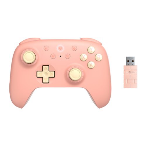 8BitDo Ultimate 2C Wireless Controller for Android and Windows with Hall Effect Joysticks - Peach INTERNATIONAL SHIPPING