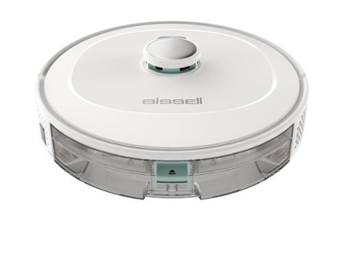 BISSELL - SpinWave R5 Robotic Mop & Vacuum - White-Front_Standard 