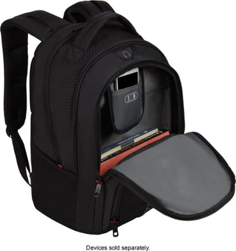 SwissGear SA1010 Laptop Backpack - Black BUY IN MIDDLE EAST