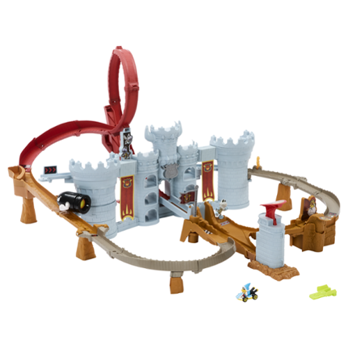 Hot Wheels - Mario Kart Bowser's Castle Track Set