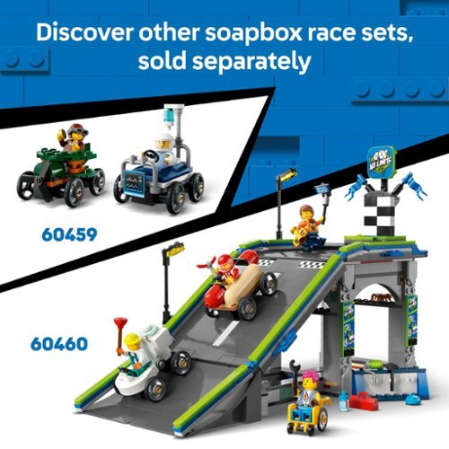 LEGO City Airplane vs. Hospital Bed Race Car Pack Building Toy 60459 HOW TO BUY