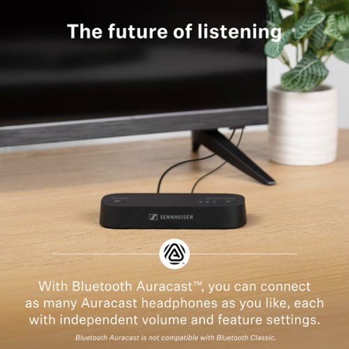 Sennheiser RS 275 TV Headphones. Wireless Bluetooth Headphone and TV Transmitter - Black HOW TO BUY