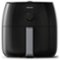 Philips - Airfryer XXL, Twin TurboStar, Avance Collection - Black-Front_Standard