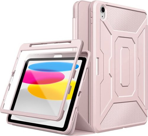 SaharaCase Raider Series Heavy Duty Folio Case for Apple iPad 10.9'' (10th Gen) and iPad 11'' (A16) - Pink HOW TO BUY