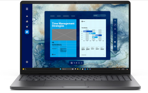 Dell - Refurbished Excellent - Pro 16 PC16250 Laptop 16"FHD+ Intel Core 3 100U | 16GB RAM +256GB NVMe SSD | Backlit KB | Webcam | HDMI | Wi Fi | Win 11 - Navy Blue-Front_Standard 