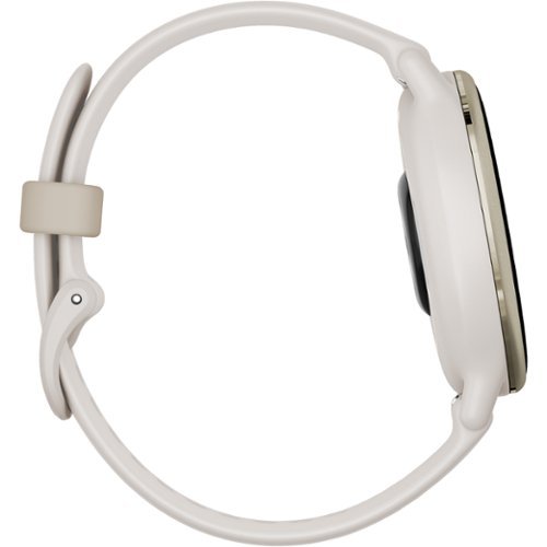 Garmin vívoactive 5 GPS Smartwatch 42 mm Fiber-reinforced polymer - Gold Aluminum and Ivory SHOP ONLINE