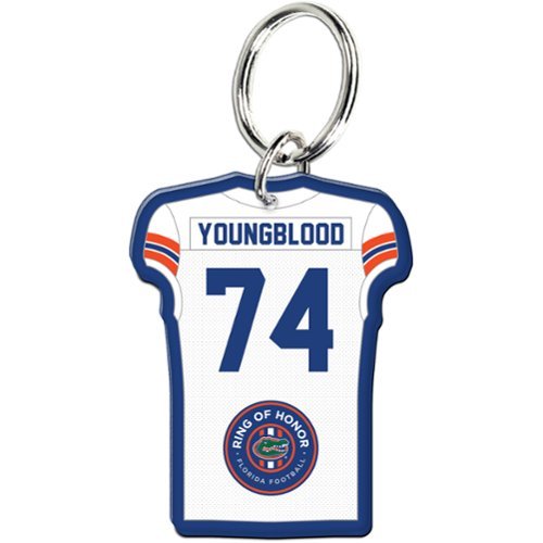 WinCraft - Jack Youngblood Florida Gators Ring of Honor Keychain - Multicolor-Front_Standard 