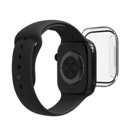 ZAGG InvisibleShield Glass Elite 360 Integrated Bumper + Screen Protection for Apple Watch Series 10 Small - Clear GLOBAL SHIPPING