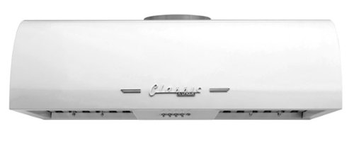 Unique Appliances - 36 inches - Externally Vented - Under cabinet Range Hood - Marshmallow White