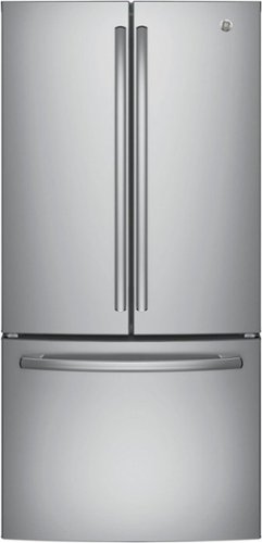  GE - 24.8 Cu. Ft. French Door Refrigerator - Stainless Steel