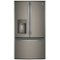 GE - 25.8 Cu. Ft. French Door Refrigerator - Slate-Front_Standard
