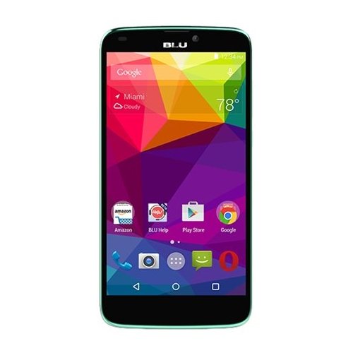 BLU - Studio G Plus with 8GB Memory Cell Phone (Unlocked) - Green-Front_Standard 