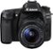 Canon - EOS 80D DSLR Camera with 18-55mm IS STM Lens - Black-Front_Standard