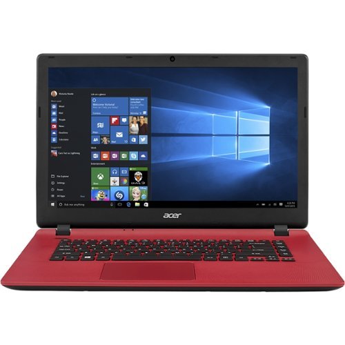  Acer - Aspire ES1-521-852R 15.6&quot; Laptop - AMD A8-Series - 8GB Memory - 1TB Hard Drive - Red
