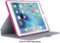 Speck - StyleFolio Case for 9.7-inch Apple iPad Pro - Fuchsia Pink/Nickel Gray-Front_Standard