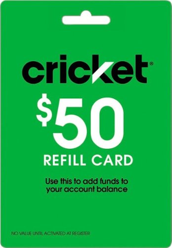  Cricket Wireless - $50 Refill Card