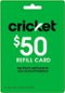Cricket Wireless - $50 Refill Card-Front_Standard