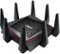 ASUS - AC5300 Tri-Band AC Gigabit Router - Black-Front_Standard