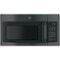 GE - 1.6 Cu. Ft. Over-the-Range Microwave with Convenience Cooking Controls - Black-Front_Standard