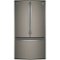 GE Profile - 23.1 Cu. Ft. French Door Counter-Depth Refrigerator with Internal Water Dispenser - Slate-Front_Standard 