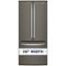 GE - 20.8 Cu. Ft. French Door Refrigerator - Slate-Front_Standard 