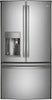 GE - Profile Series 27.8 Cu. Ft. French Door Refrigerator with Keurig Brewing System-Front_Standard