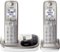 Panasonic - KX-TGD222N DECT 6.0 Expandable Cordless Phone System with Digital Answering System - Champagne Gold-Angle_Standard