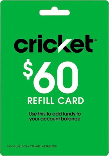  Cricket Wireless - $60 Refill Card