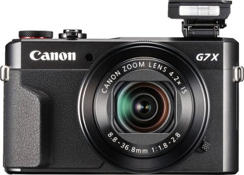 Canon PowerShot G7 X Mark II 20.1-Megapixel Digital Video Camera - Black BUY ONLINE