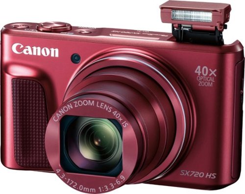 Canon PowerShot SX720 HS Red デジタルカメラ Digital Camera Canon PowerShot SX720 HS Red 20.3MP 40x Wi-Fi CMOS