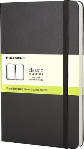  Moleskine - Large Plain Notebook - Black
