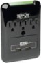 Tripp Lite - Protect It! 3-Outlet Surge Protector - Black-Front_Standard