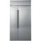 Café - 29.6 Cu. Ft. Side-by-Side Built-In Refrigerator - Stainless Steel-Front_Standard 